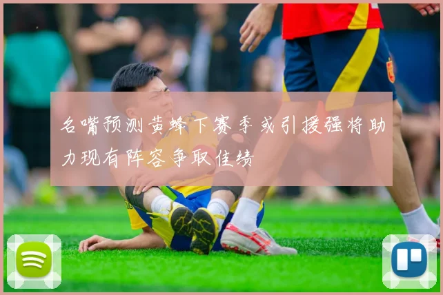 名嘴预测黄蜂下赛季或引援强将助力现有阵容争取佳绩